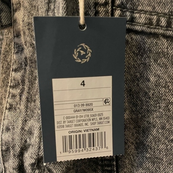 Universal Threads Denim Jumpsuit NWT Size 4 - Picture 5 of 12